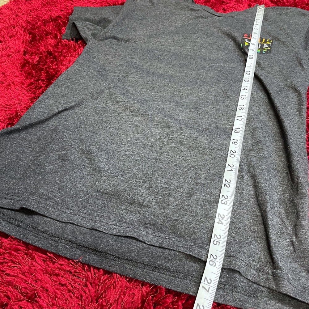 Quiksilver Surf Skateboard Medium Medium Snowboard Retro Shirt Heather Grey - Picture 7 of 7